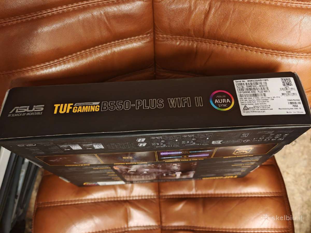 Asus Tuf Gaming B550-plus WiFi II Am4 Ddr4 - nuotraukos Nr. 3