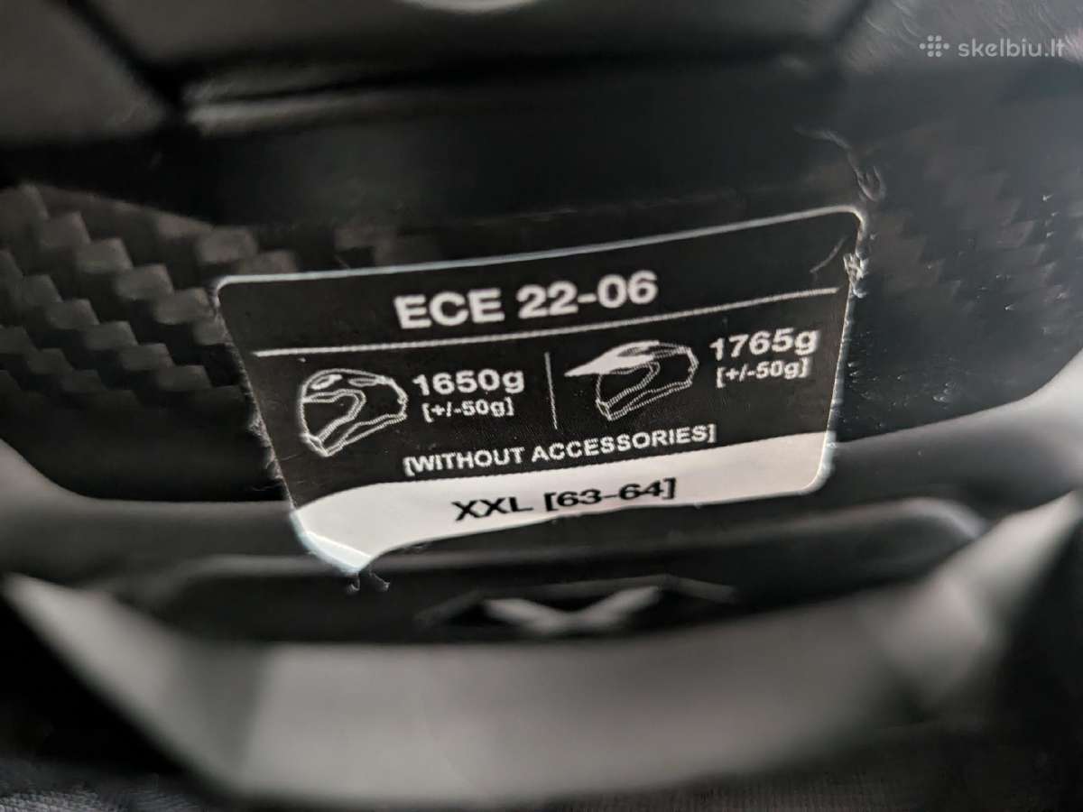 Nexx X.wed 3 Keyo Carbon ir Shoei Hornet DS šalmai - nuotraukos Nr. 4