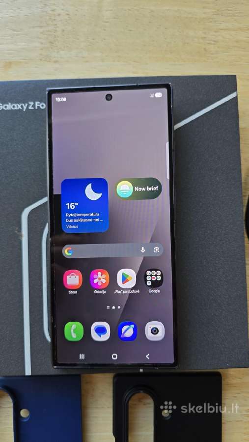 Samsung Z Fold 7 256gb Black - nuotraukos Nr. 2