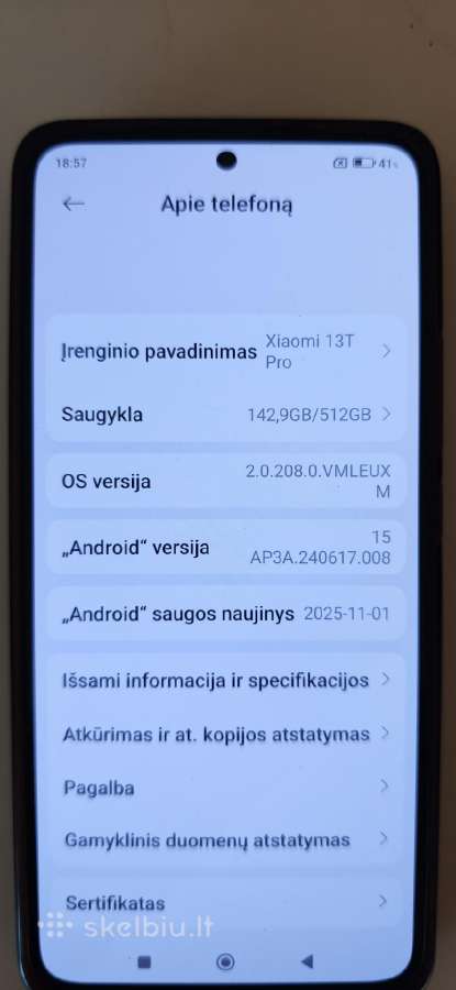 Xiaomi 13t pro - nuotraukos Nr. 3