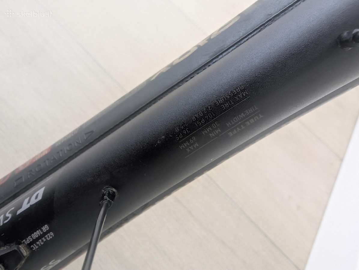 DT Swiss Gr 1600 gravel ratai - nuotraukos Nr. 5