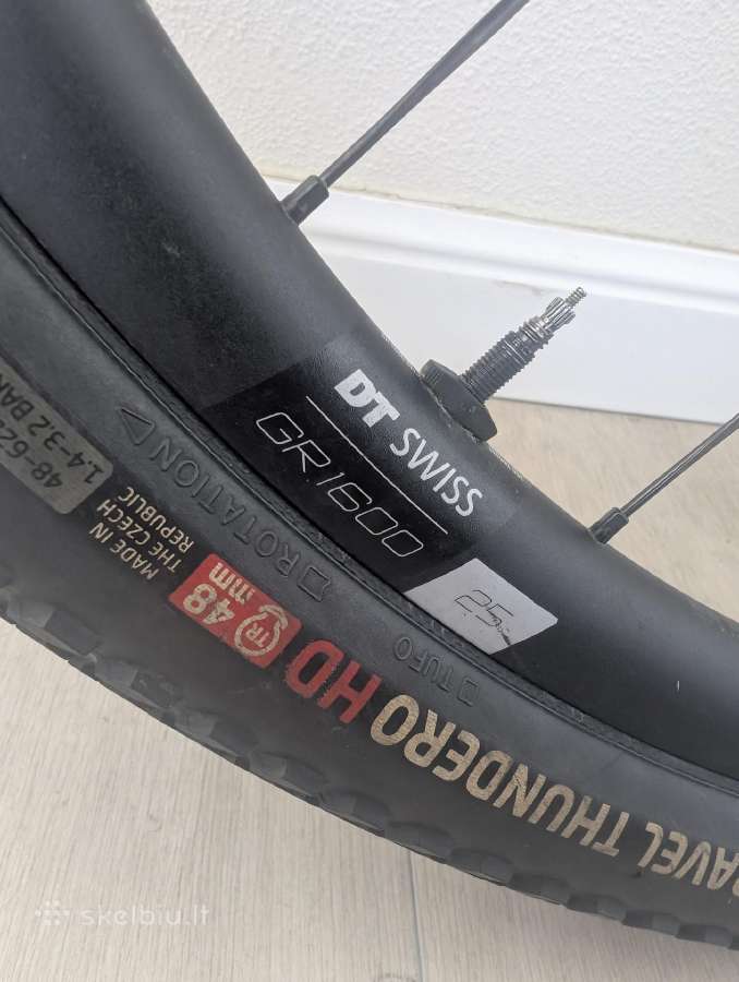 DT Swiss Gr 1600 gravel ratai - nuotraukos Nr. 7