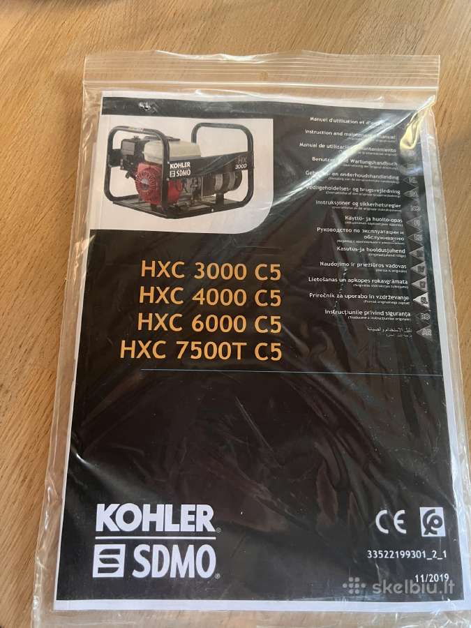Parduodame generatorių Hxc 4000c5 - nuotraukos Nr. 8