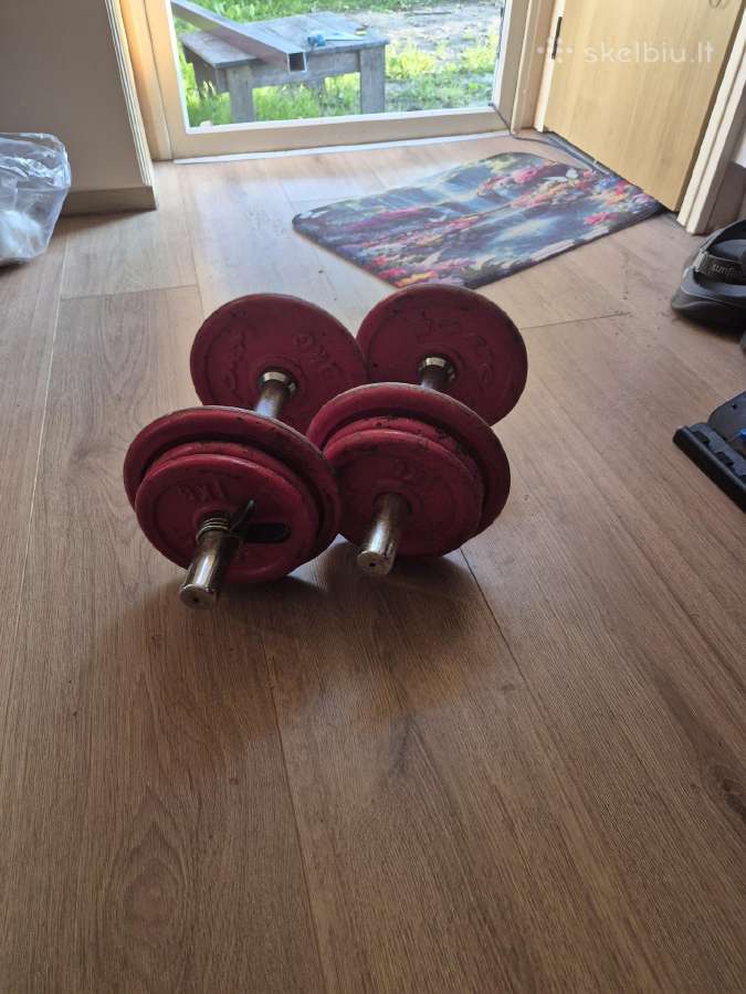 Parduodu hantelius po 10 kg - nuotraukos Nr. 2
