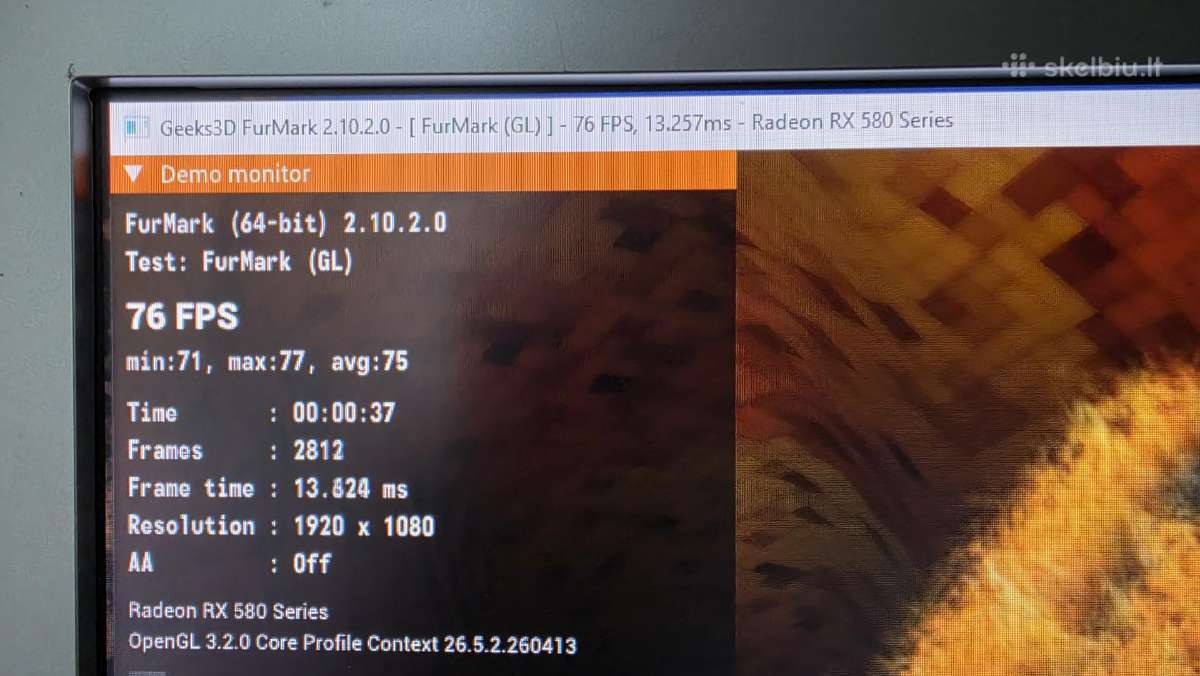 Žaidimų komp. Su i5, Rx 580 4gb, 256 SSD, 16gb RAM - nuotraukos Nr. 4