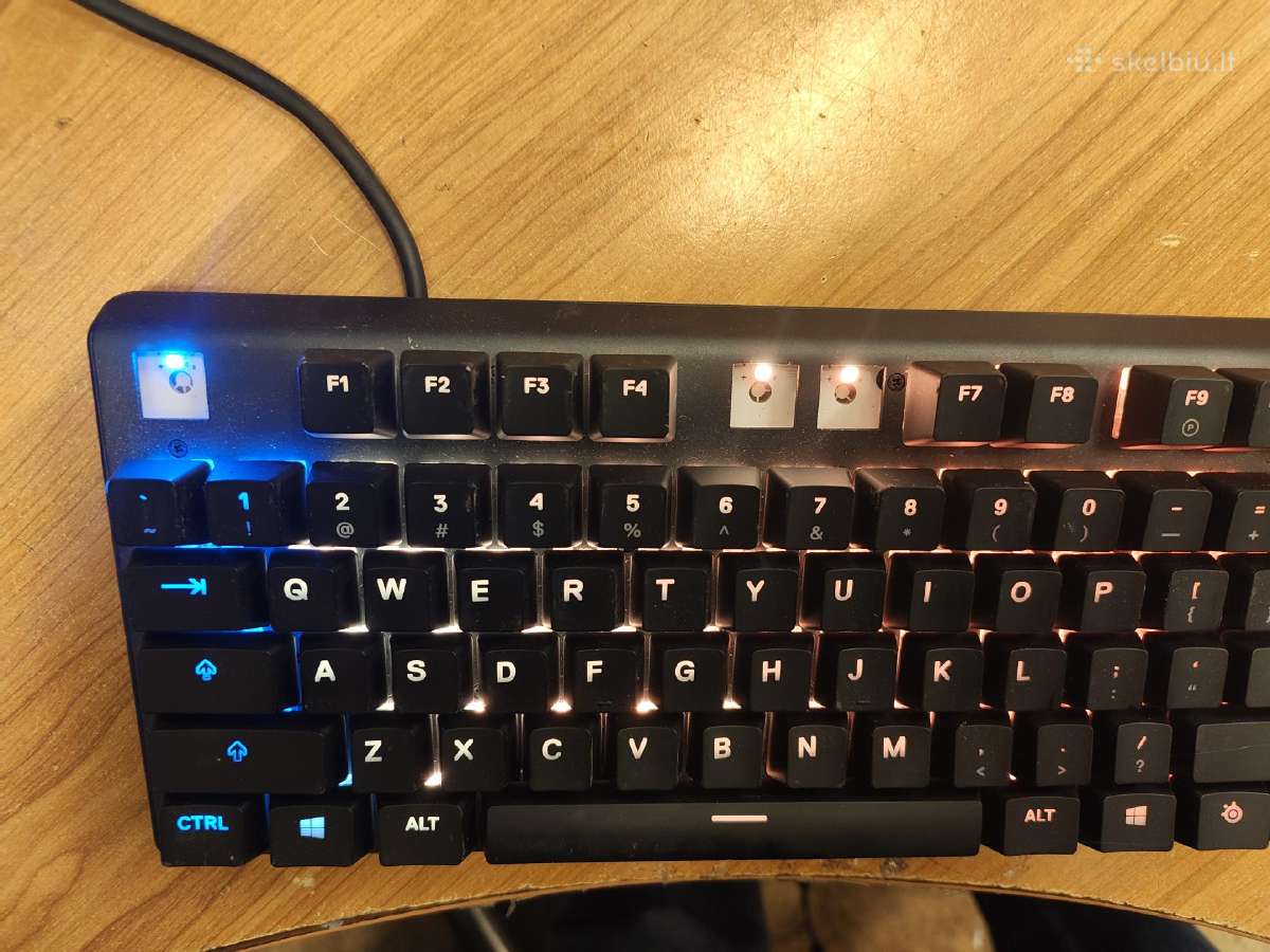 Steelseries apex 5 mechaninė gaming su defektu - nuotraukos Nr. 4