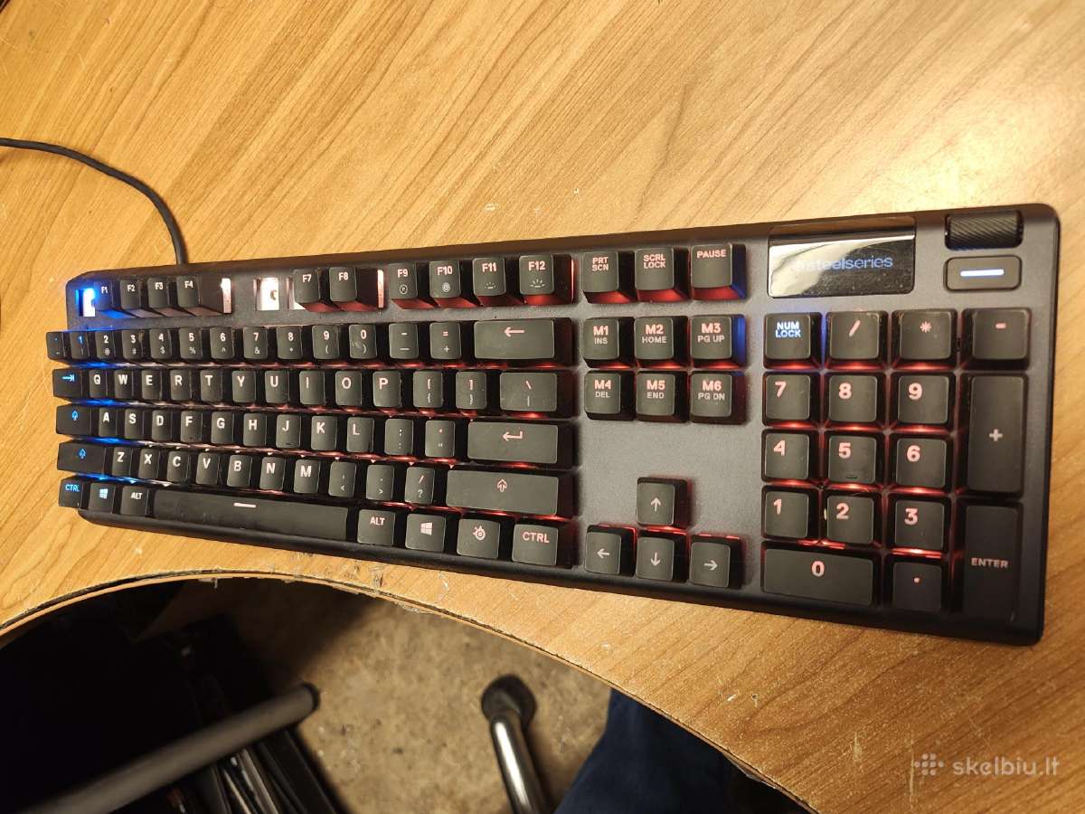Steelseries apex 5 mechaninė gaming su defektu - nuotraukos Nr. 6