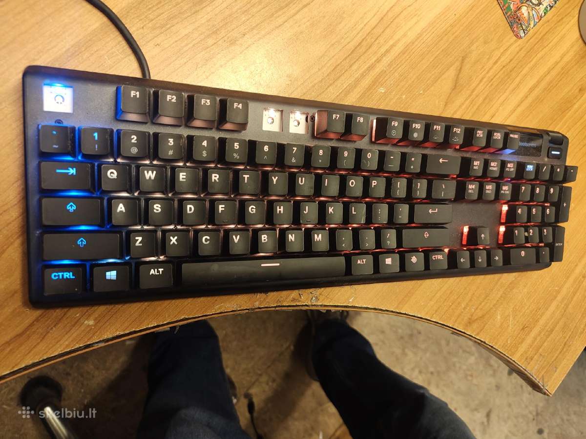 Steelseries apex 5 mechaninė gaming su defektu - nuotraukos Nr. 3