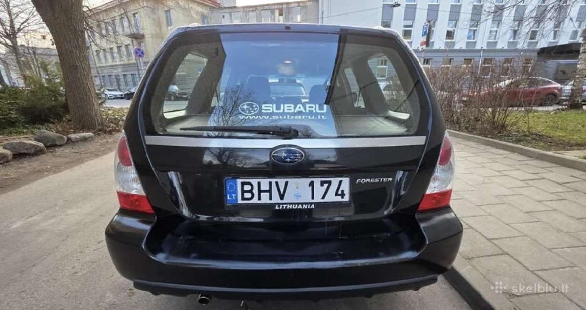 Parduodamas Subaru Forester automobilis - nuotraukos Nr. 9