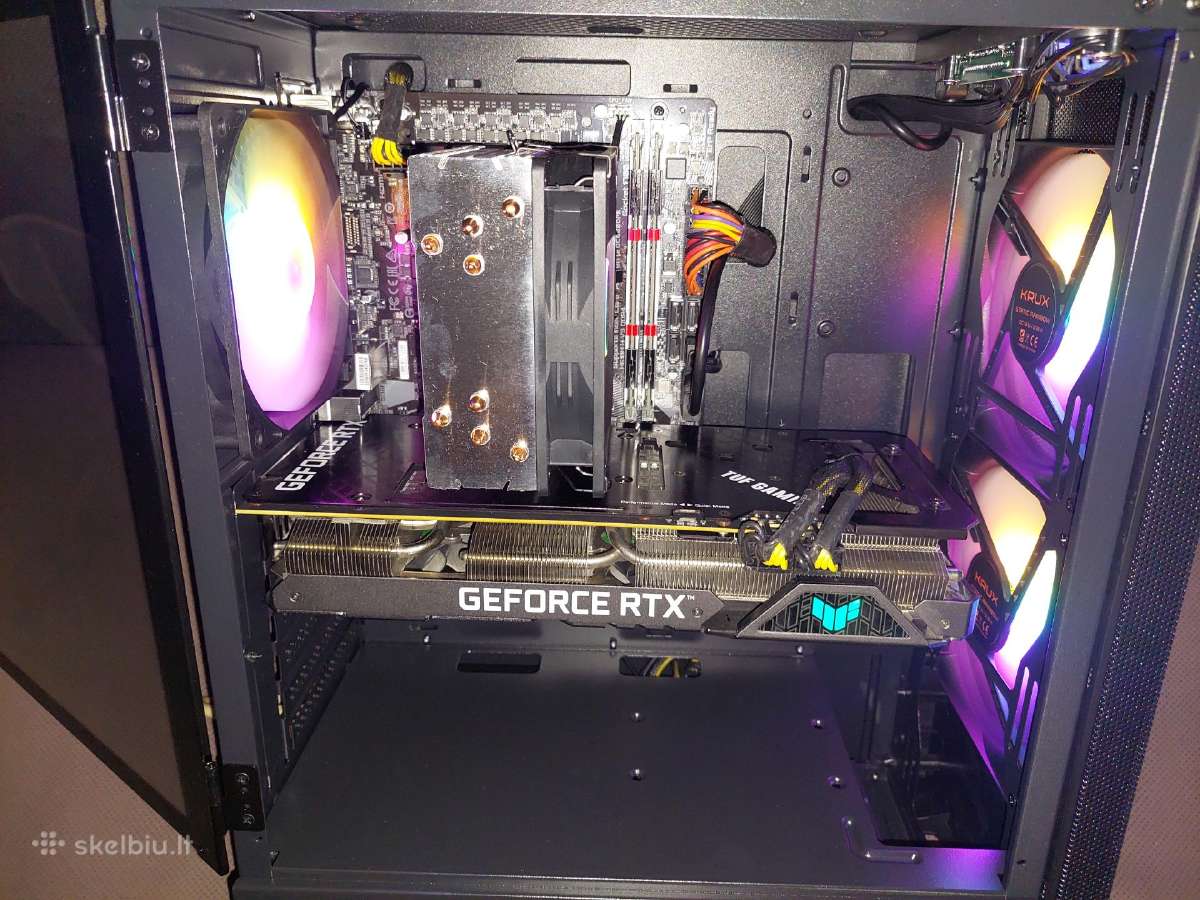 I5 12500, H610m, 16gb, Rtx3070, 256gb SSD, 500gb - nuotraukos Nr. 6