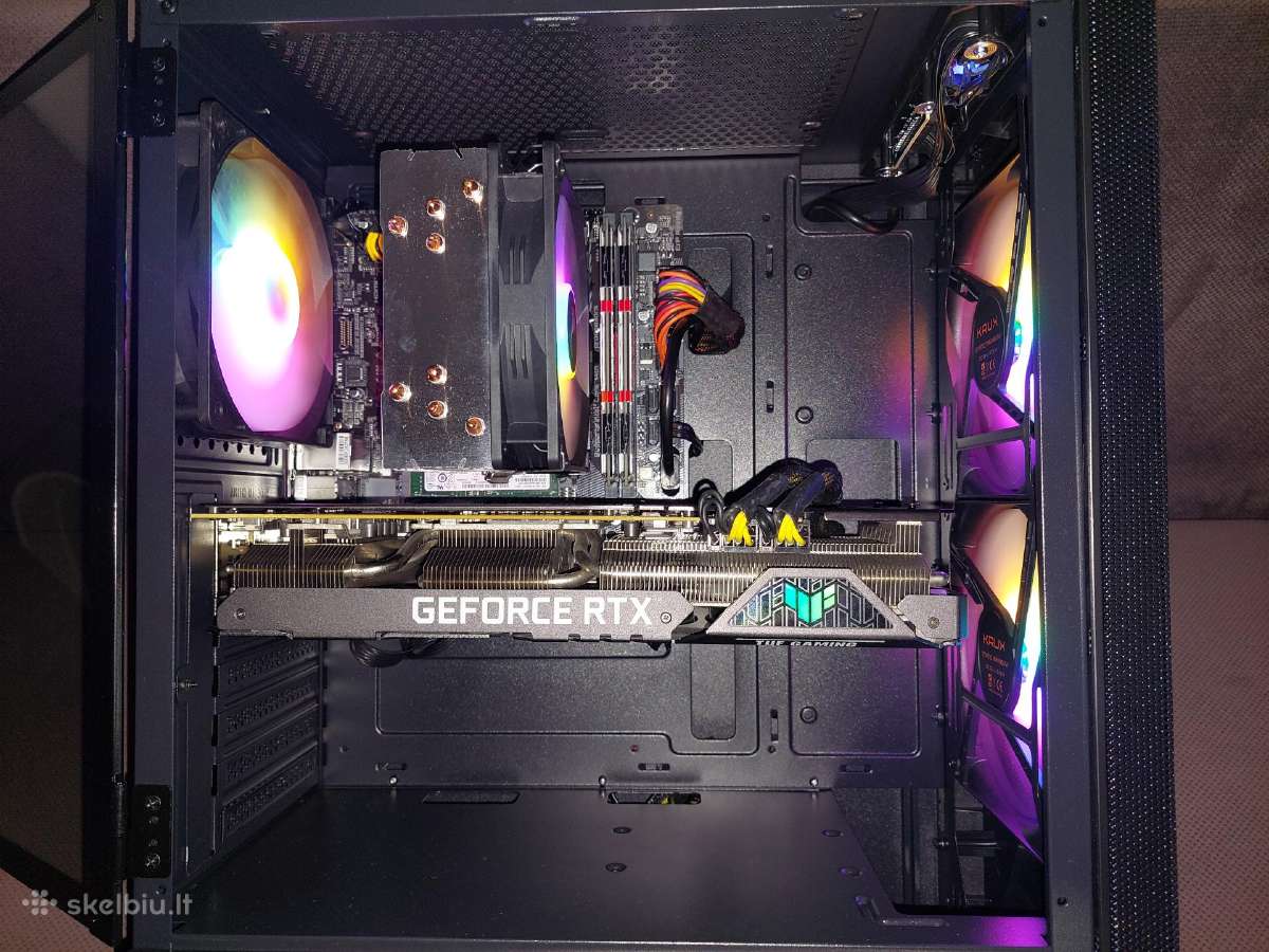 I5 12500, H610m, 16gb, Rtx3070, 256gb SSD, 500gb - nuotraukos Nr. 5