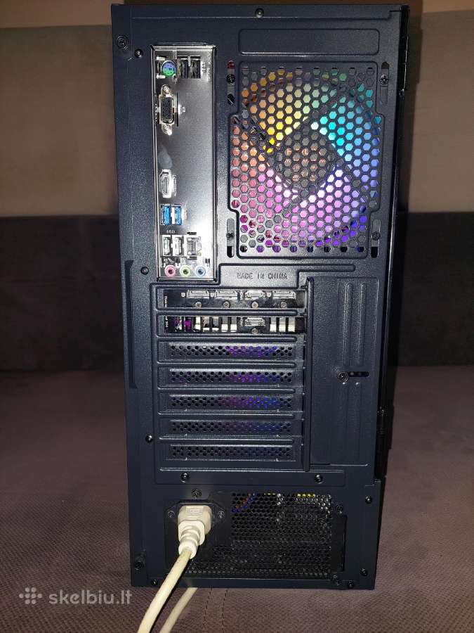 I5 12500, H610m, 16gb, Rtx3070, 256gb SSD, 500gb - nuotraukos Nr. 10
