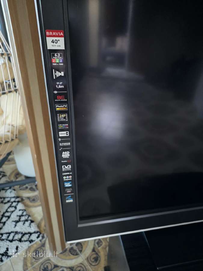 Sony Bravia televizorius - nuotraukos Nr. 2