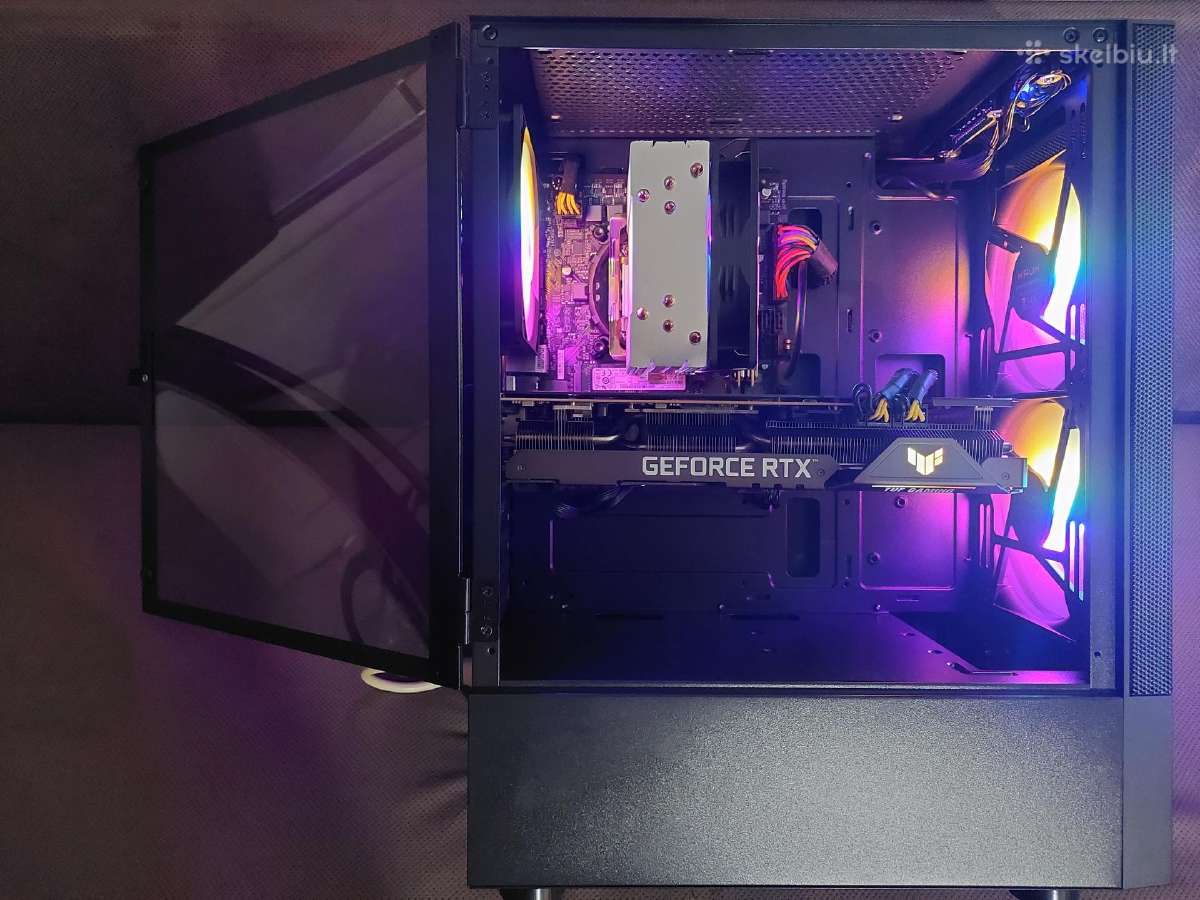 I5 12500, H610m, 16gb, Rtx3070, 256gb SSD, 500gb - nuotraukos Nr. 4