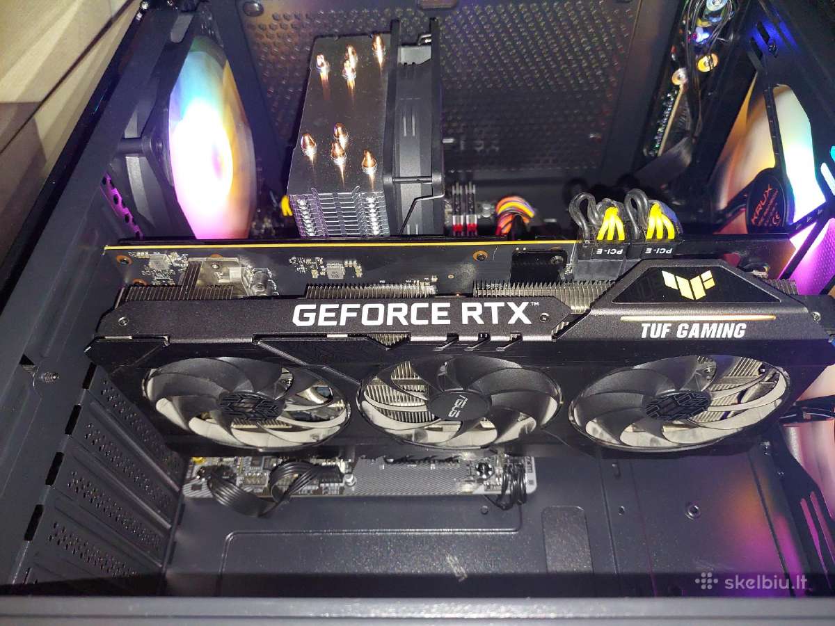 I5 12500, H610m, 16gb, Rtx3070, 256gb SSD, 500gb - nuotraukos Nr. 7