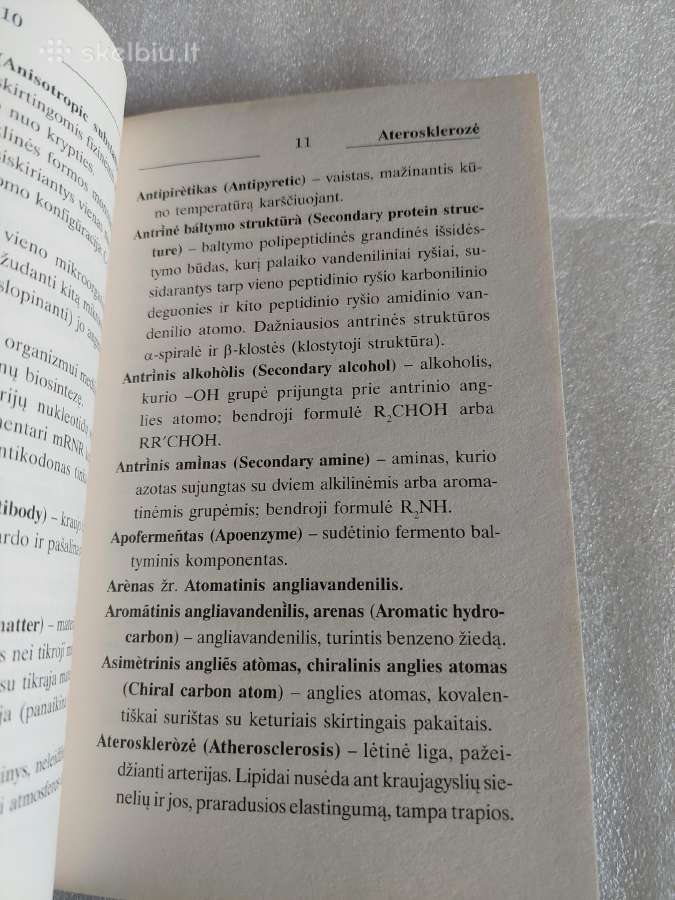 Trumpas medicinos chemijos terminų žinynas - nuotraukos Nr. 3