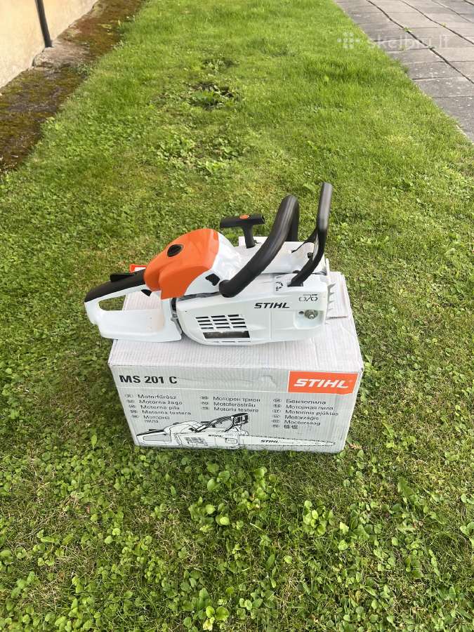 Stihl ms 201 c-m benzininis grandininis pjūklas - nuotraukos Nr. 2