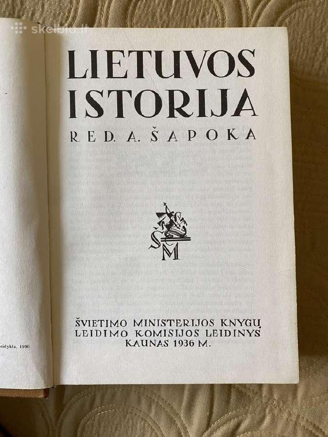 A. Šapoka "Lietuvos istorija" - nuotraukos Nr. 3