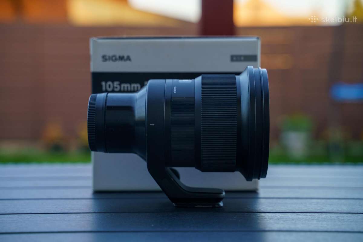 Sigma 105mm F1.4 Dg Hsm Art (Sony) - nuotraukos Nr. 3