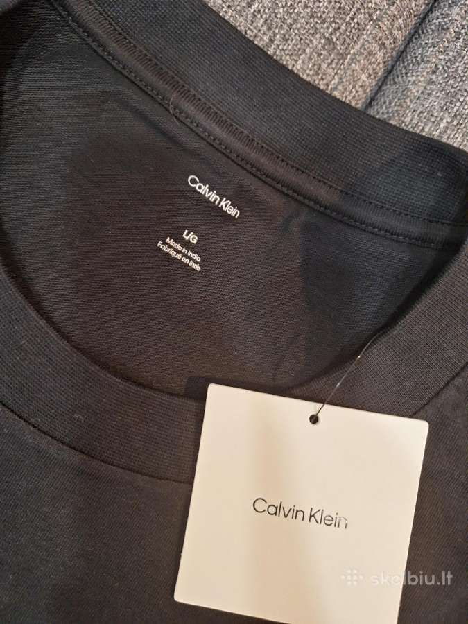 Nauji Calvin Klein vyriški marškinėliai L dydis - nuotraukos Nr. 3