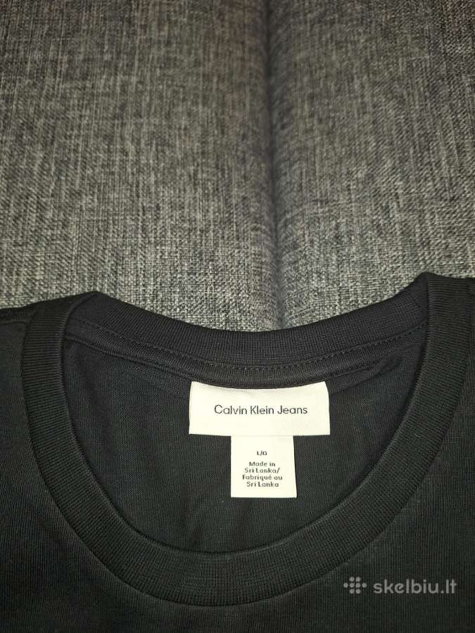 Nauji Calvin Klein Jeans marškinėliai 2 vnt. L - nuotraukos Nr. 3