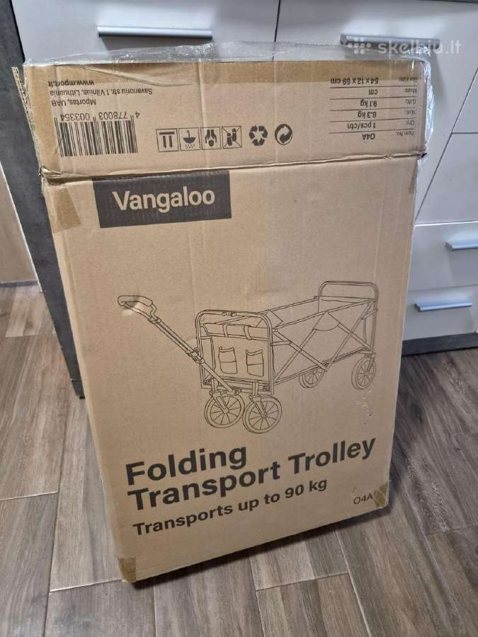 Sulankstomas transportavimo vežimėlis - nuotraukos Nr. 4