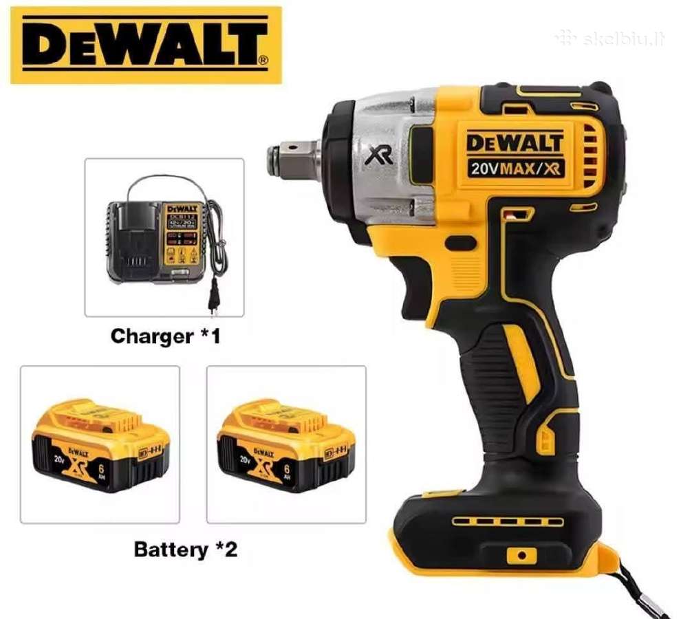 Dewalt Dcf880 20v smūginis suktuvas. - nuotraukos Nr. 2