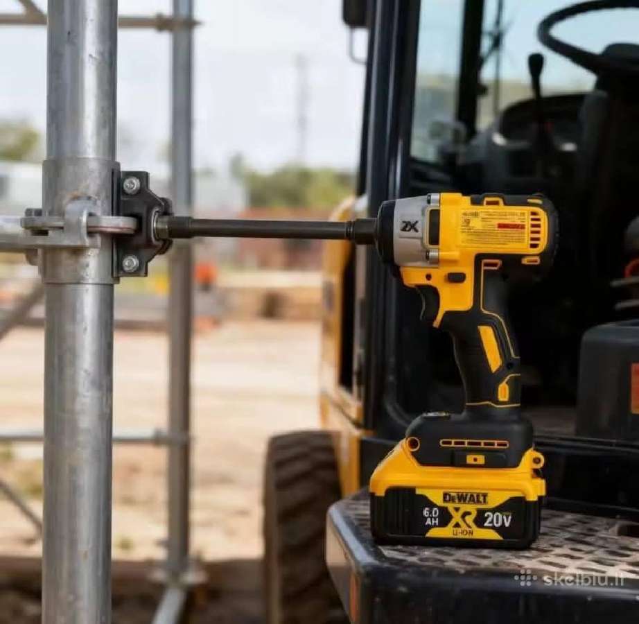 Dewalt Dcf880 20v smūginis suktuvas. - nuotraukos Nr. 3