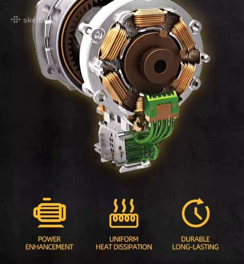 Dewalt Dcf880 20v smūginis suktuvas. - nuotraukos Nr. 7