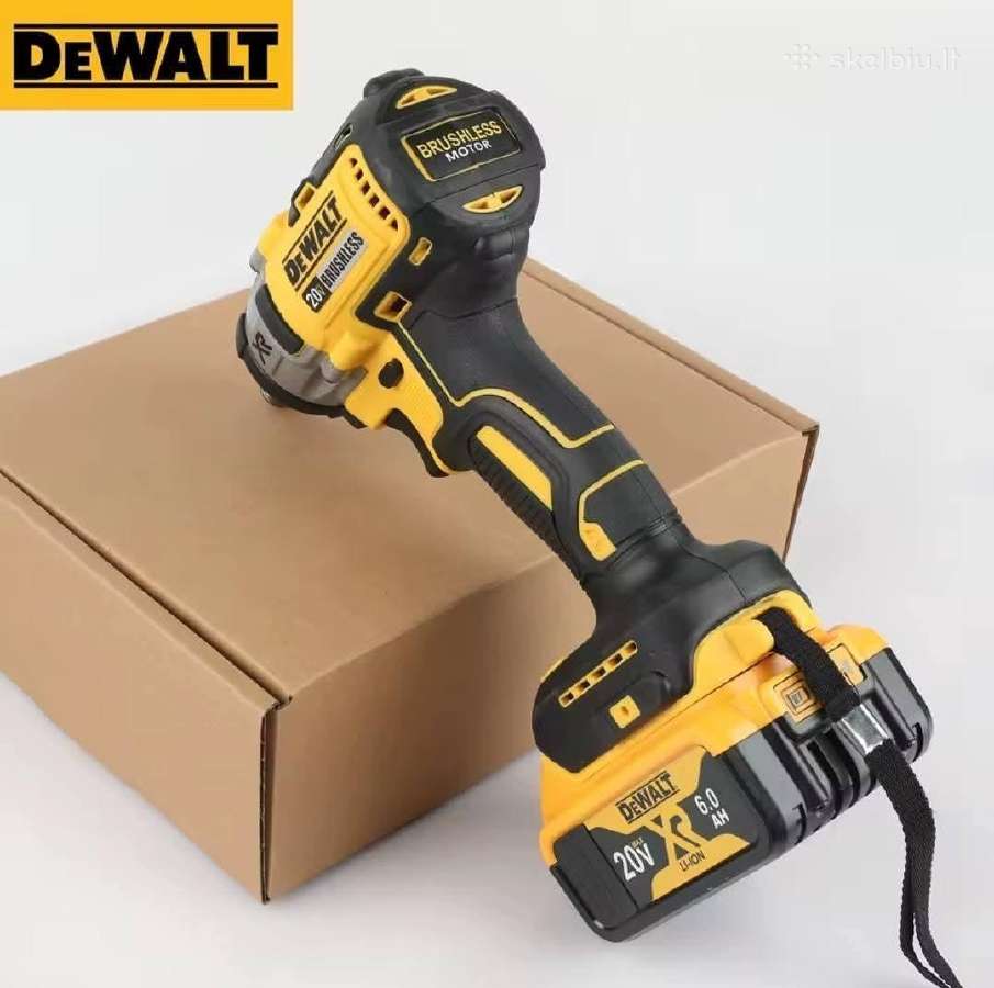 Dewalt Dcf880 20v smūginis suktuvas. - nuotraukos Nr. 16
