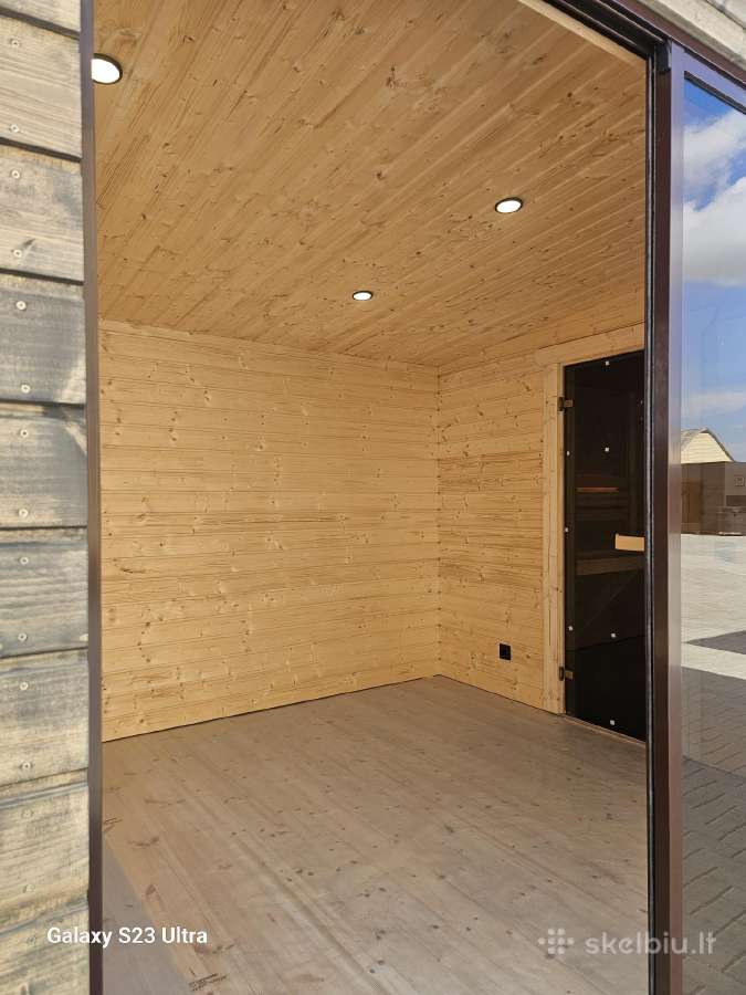 Karkasinė pirtys garinės spa pirtis lauko - nuotraukos Nr. 7