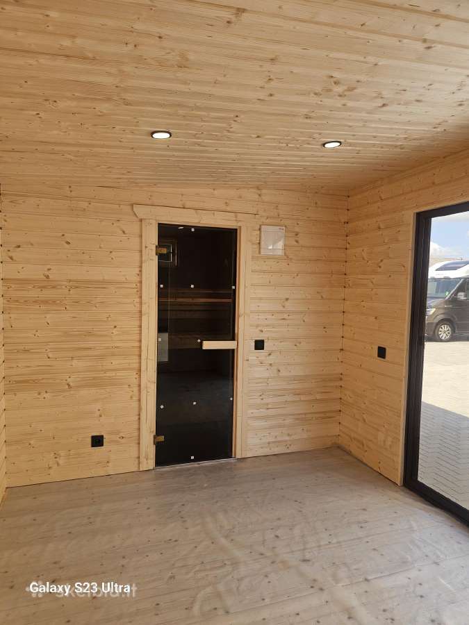 Karkasinė pirtys garinės spa pirtis lauko - nuotraukos Nr. 8