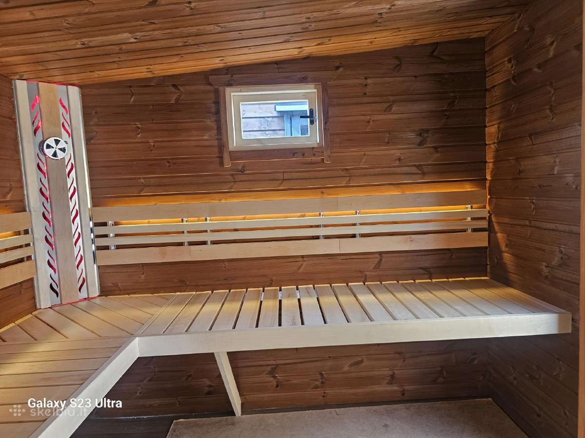 Karkasinė pirtys garinės spa pirtis lauko - nuotraukos Nr. 11