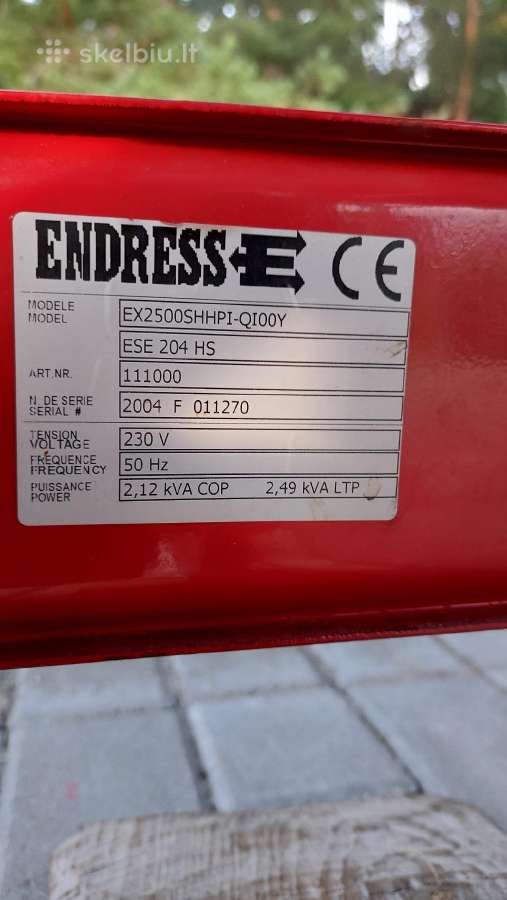 Elektros generatorius Honda 1,4 kw - nuotraukos Nr. 6
