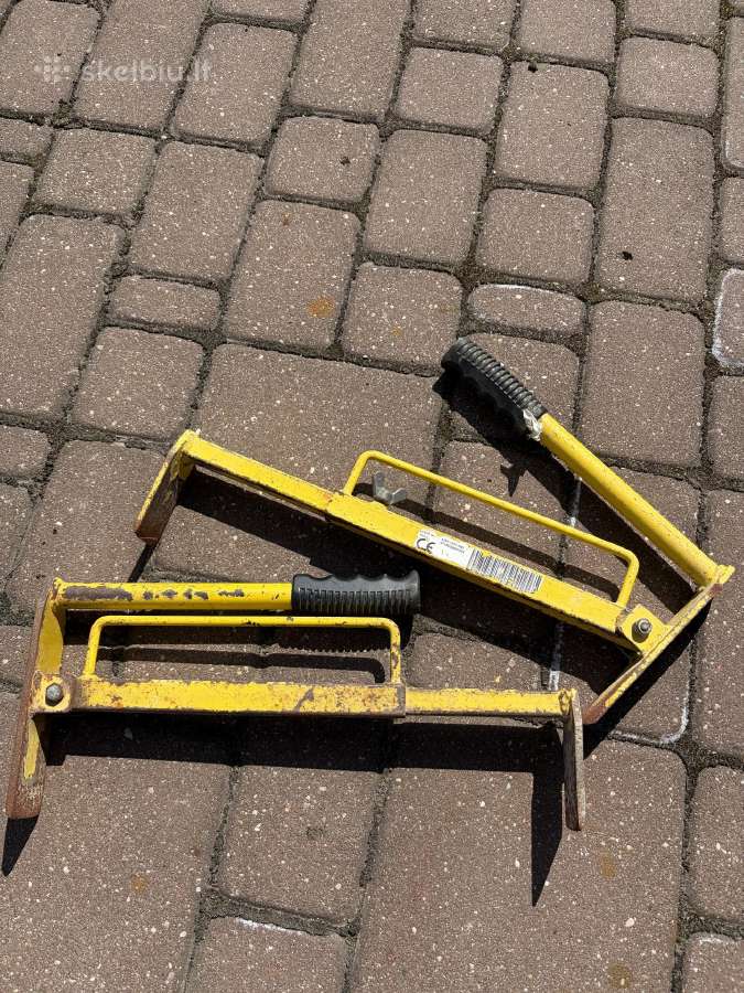 Betoninių bortų griebtuvai - nuotraukos Nr. 2