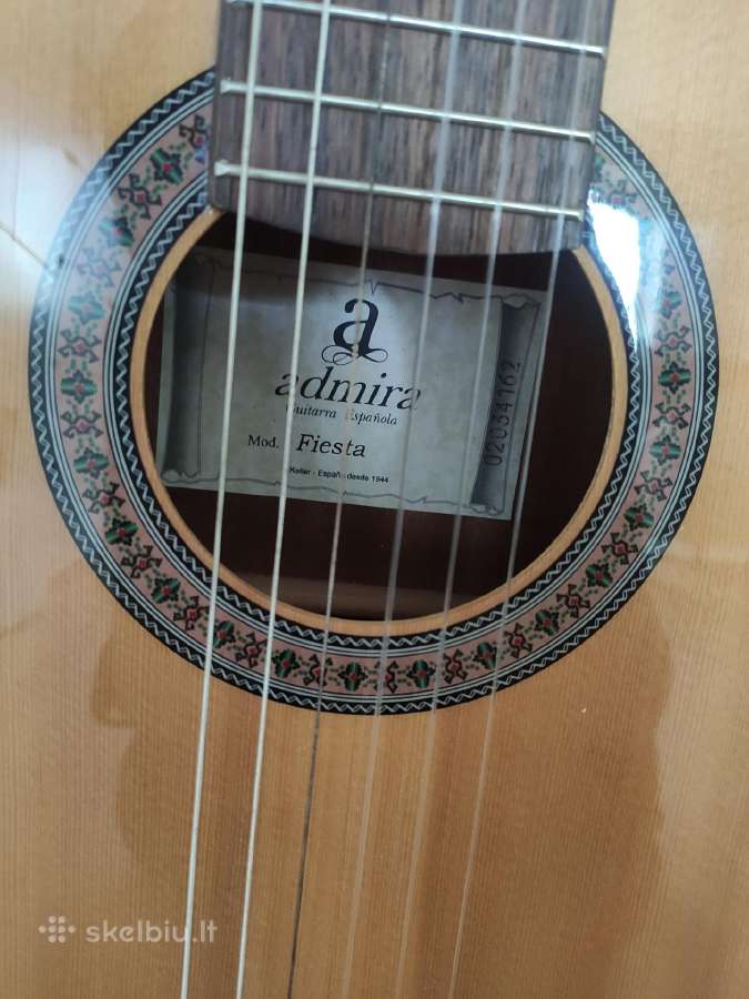 Klasikinė gitara Admira Fiesta - nuotraukos Nr. 3