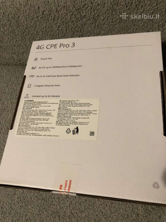 Huawei 4G Cpe Pro 3 - nuotraukos Nr. 6