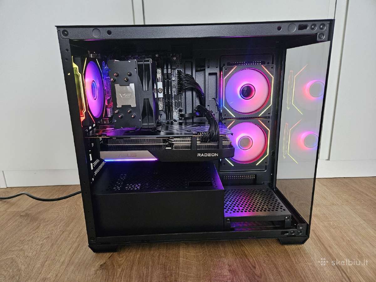 Intel i5 12400f kompiuteris su Rx 6700 XT - nuotraukos Nr. 3