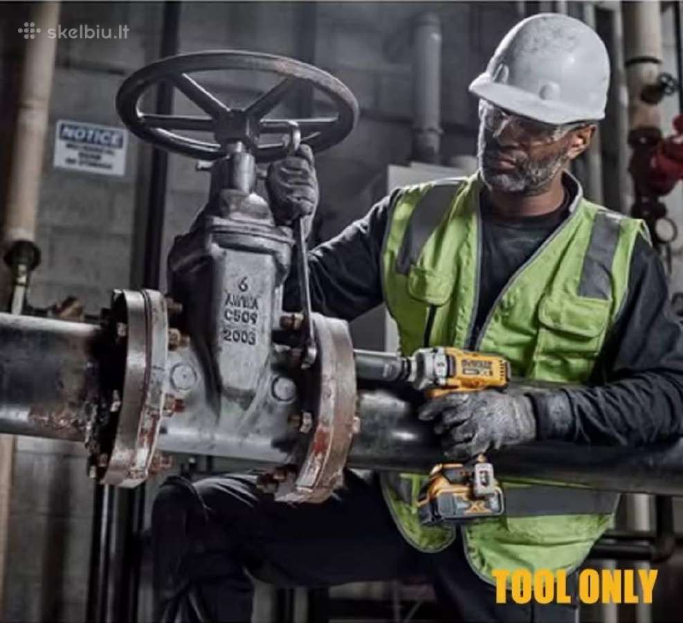 Dewalt Dcf892 20v Smūginis Suktuvas 1/2" - nuotraukos Nr. 9