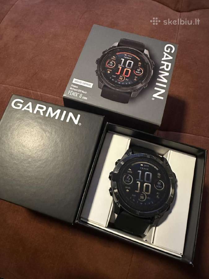 Garmin Fenix 8 51mm Sapphire Amoled Titanium - nuotraukos Nr. 2