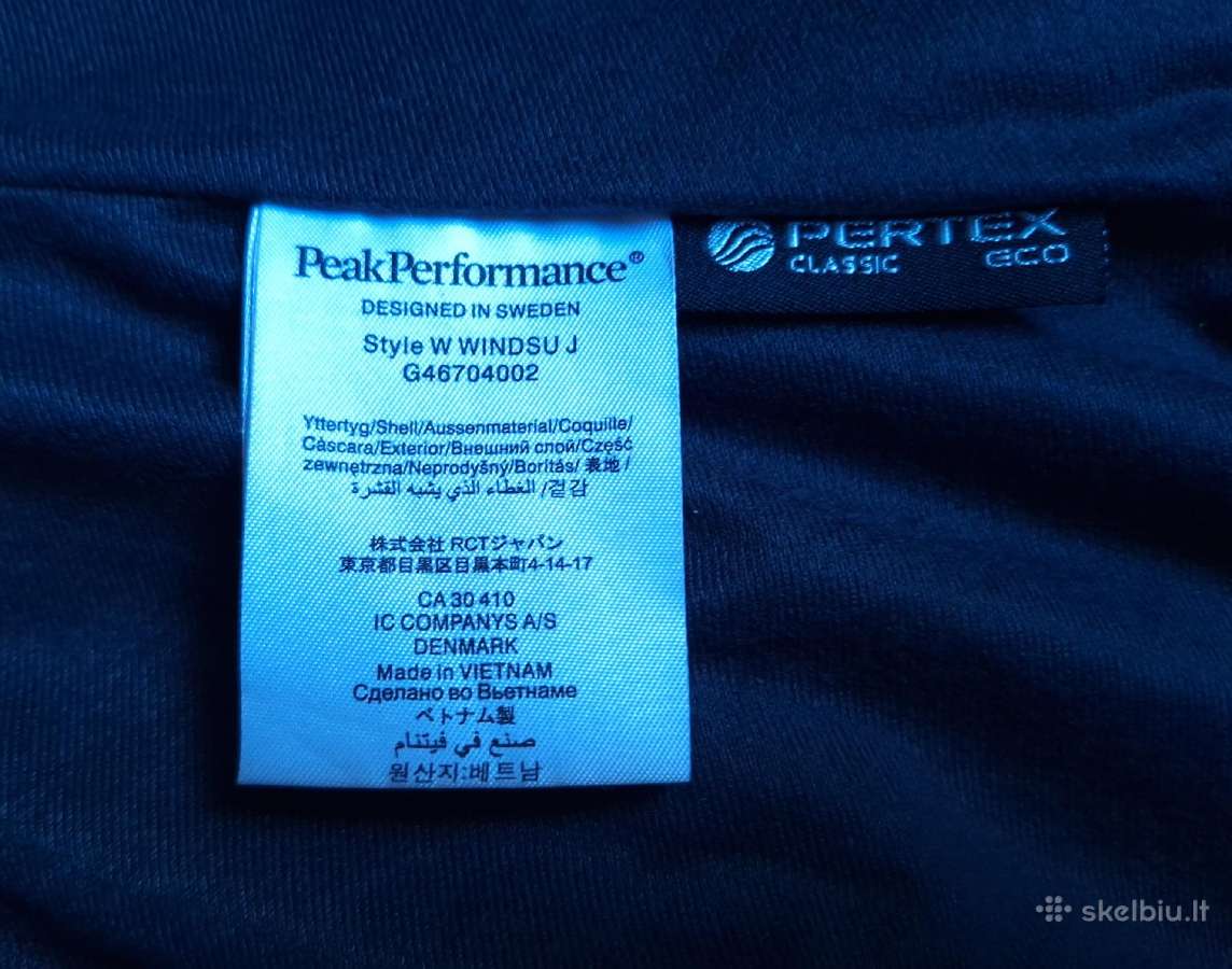 Peak Performance striukė - nuotraukos Nr. 5