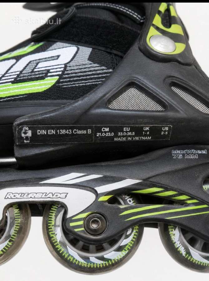 Rollerblade Spitfire S riedučiai 33-36,5 - nuotraukos Nr. 4