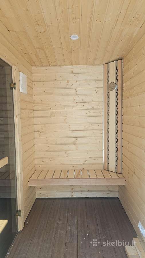 Karkasinė pirtys garinės spa pirtis lauko - nuotraukos Nr. 19
