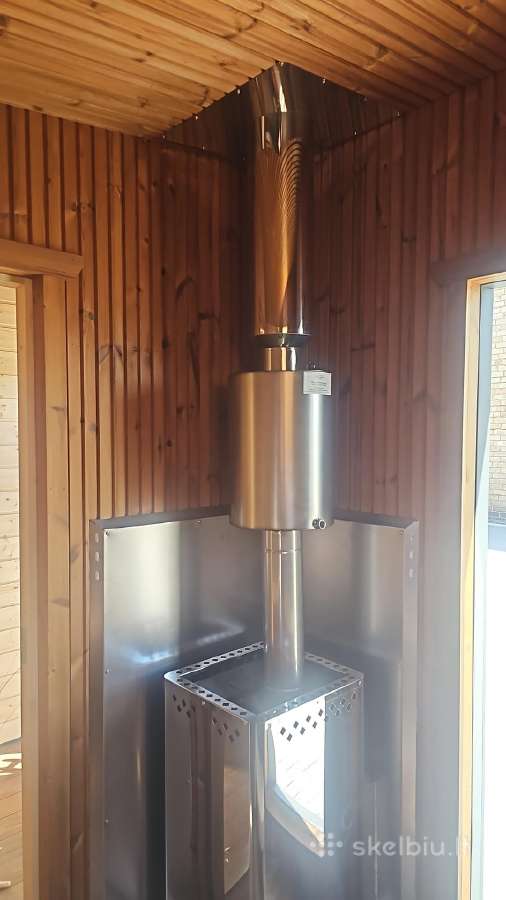 Karkasinė pirtys garinės spa pirtis lauko - nuotraukos Nr. 21