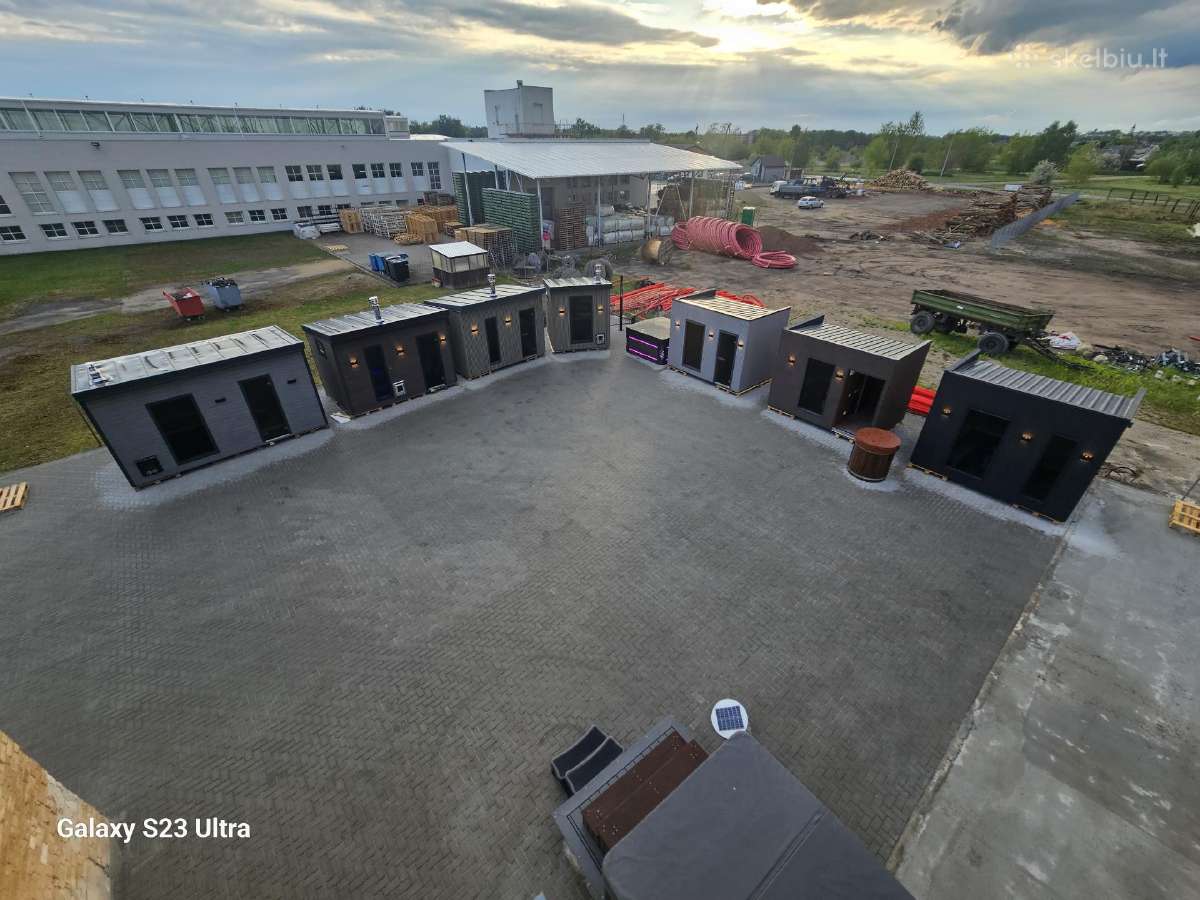 Karkasinė pirtys garinės spa pirtis lauko - nuotraukos Nr. 33