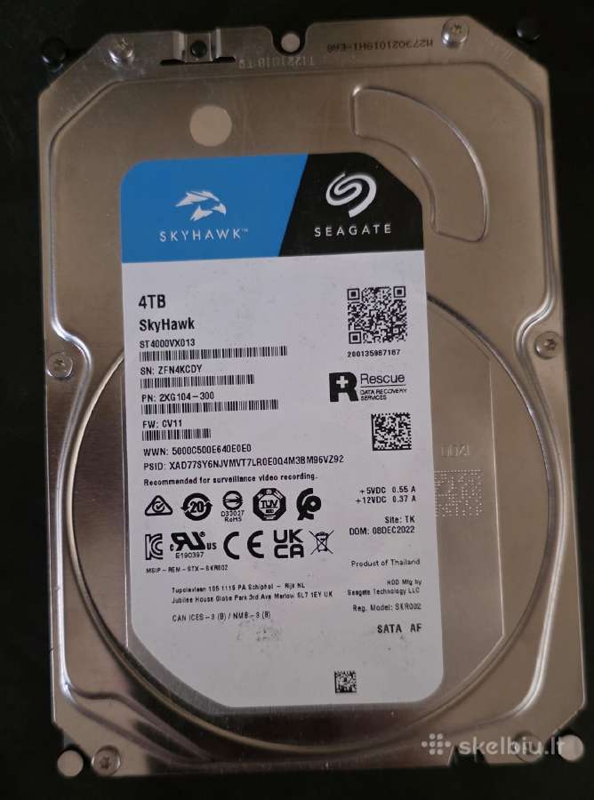 Atminties kietieji diskai HDD 3,5" - nuotraukos Nr. 4