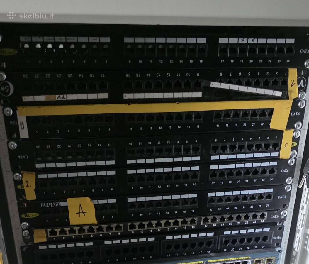 Nvr, WiFi, serverines, poe switch, kameru priedai - nuotraukos Nr. 3