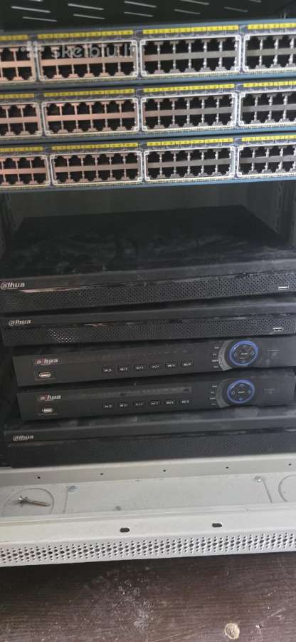 Nvr, WiFi, serverines, poe switch, kameru priedai - nuotraukos Nr. 4