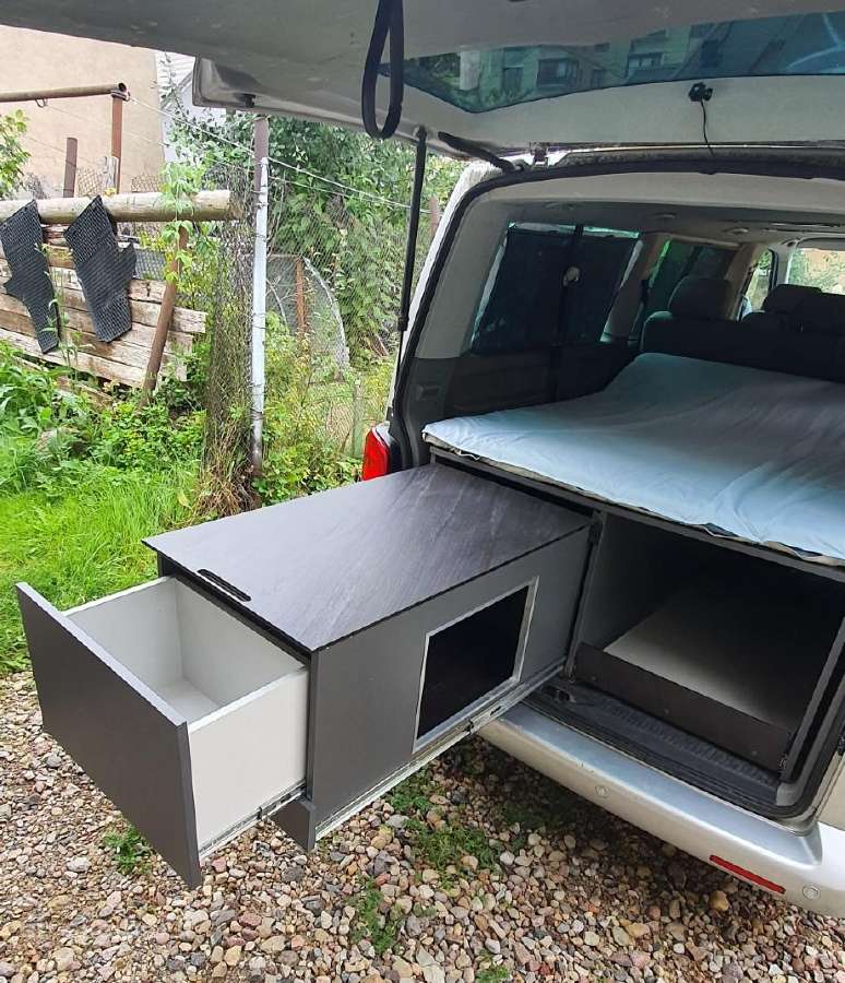 VW Caravelle, Transporter, Van, Camper baldai - nuotraukos Nr. 5