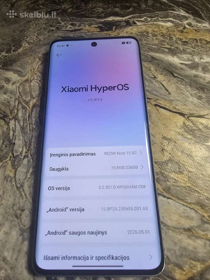 Redmi note 15 8/256gb! - nuotraukos Nr. 3